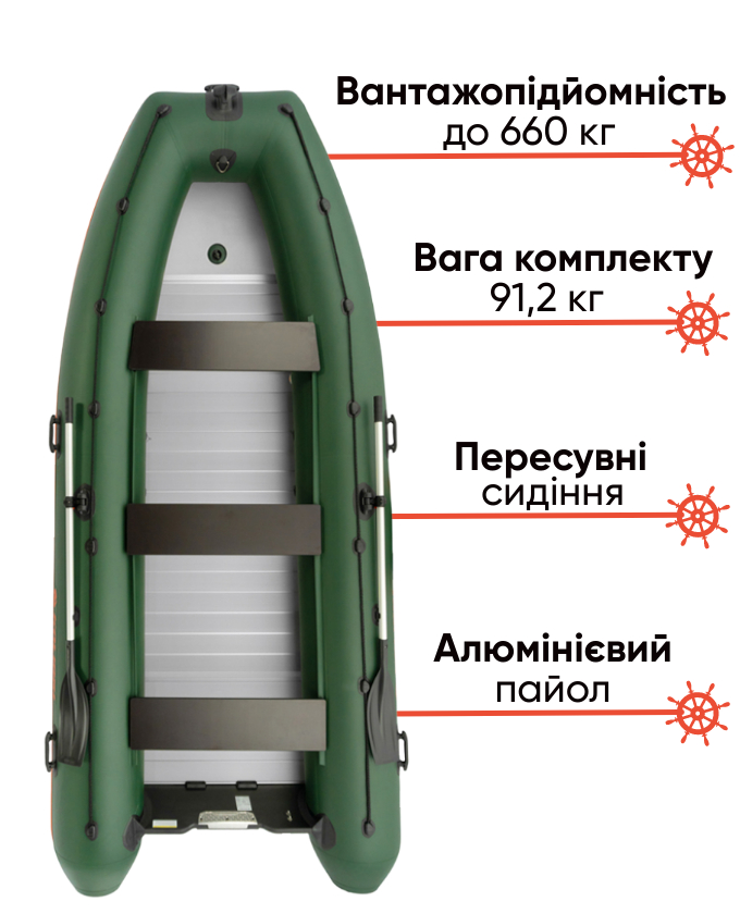 Kolibri KM-400DSL з алюмінієвим пайолом 